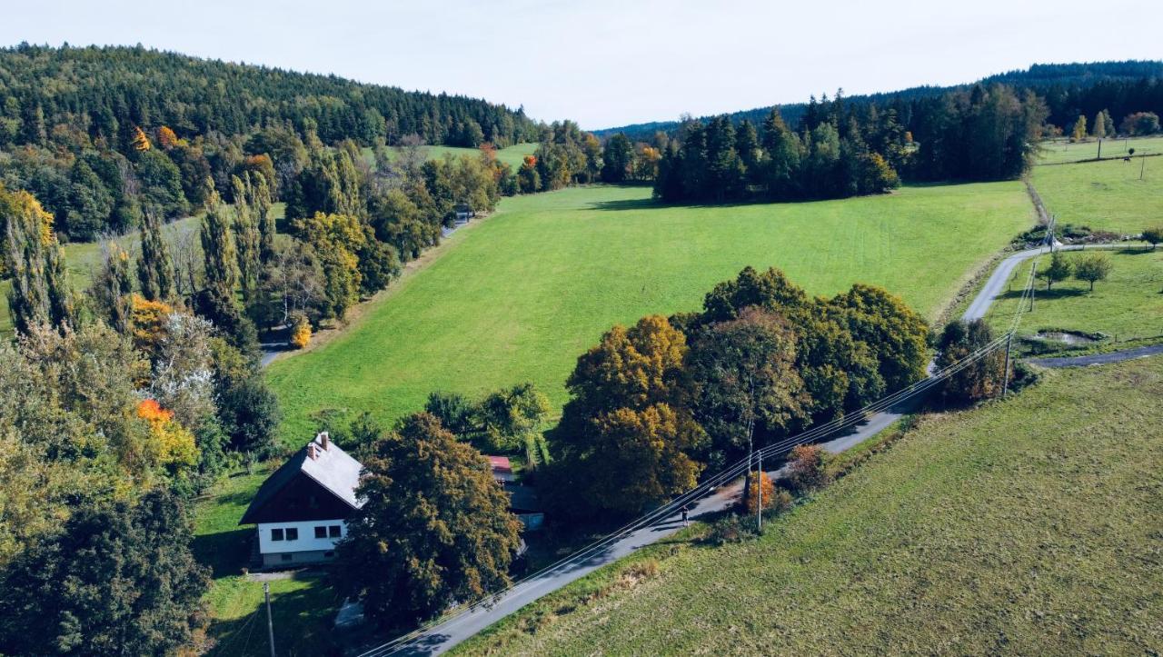 Chalupa Zdíkov na Šumavě Exterior foto